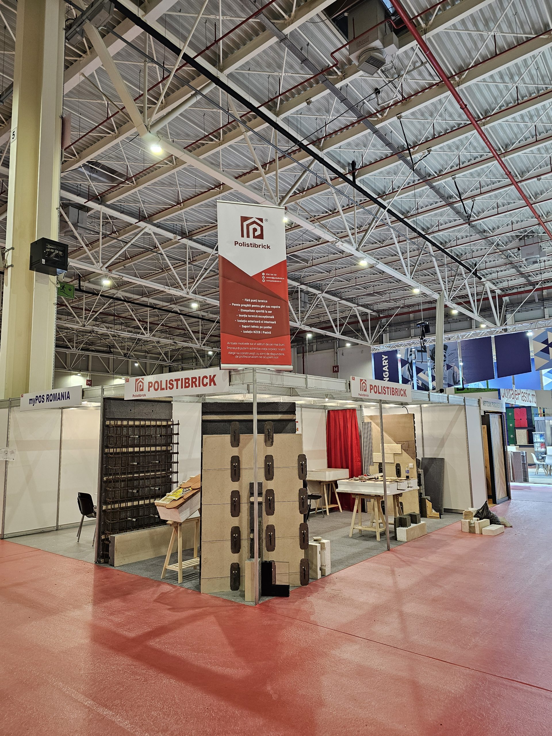 POLISTIBRICK PARTICIPARE LA CONSTRUCT-AMBIENT EXPO 2024 – Debutul unei viziuni constructive